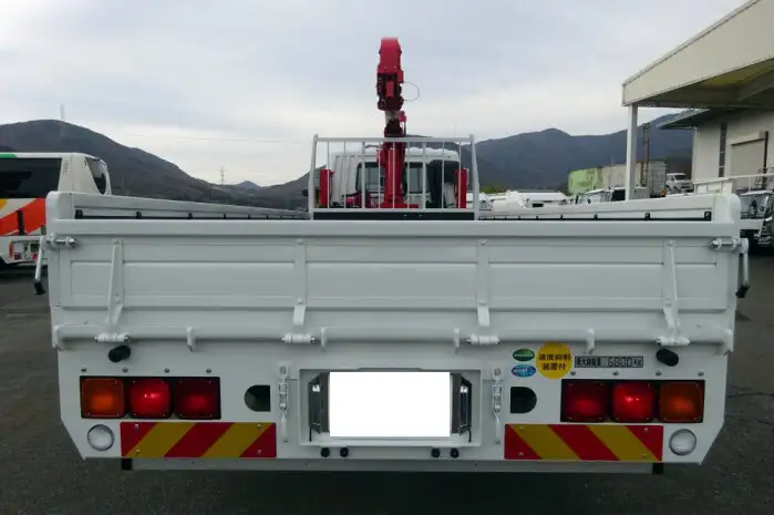 三菱 ファイター 中型/増トン 車両重機運搬 5段クレーン ラジコンの中古トラック画像3