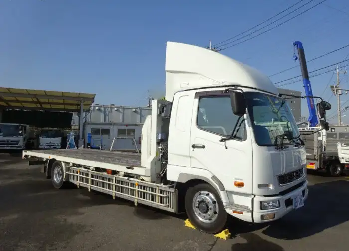 三菱 ファイター 中型/増トン 車両重機運搬 ラジコン ウインチの中古トラック画像2