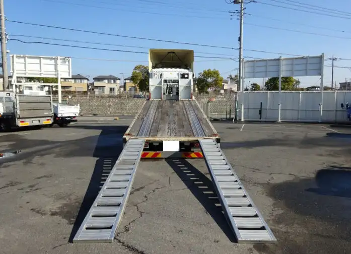 三菱 ファイター 中型/増トン 車両重機運搬 ラジコン ウインチの中古トラック画像6