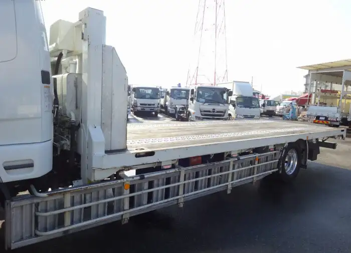三菱 ファイター 中型/増トン 車両重機運搬 ラジコン ウインチの中古トラック画像9