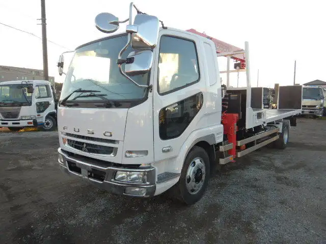 三菱 ファイター 中型/増トン 車両重機運搬 ラジコン ウインチの中古トラック画像1