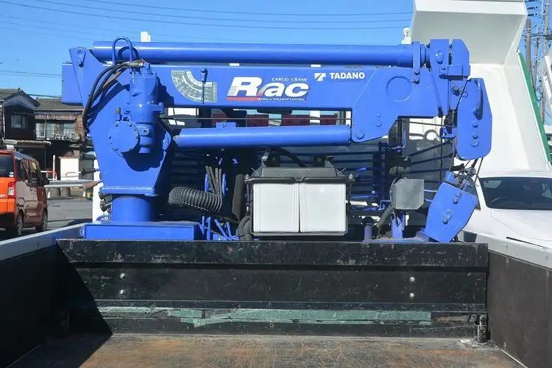 日野 デュトロ 小型 クレーン付 横置簡易クレーン 床鉄板の中古トラック画像7