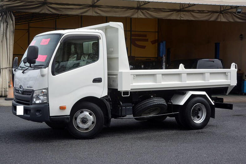 日野 デュトロ 小型 ダンプ ワイドセミ TKG-XZU700X