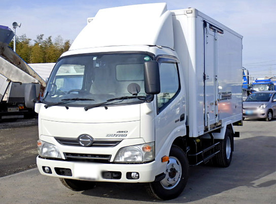 日野 デュトロ 小型 アルミバン セミロング TKG-XZU685M