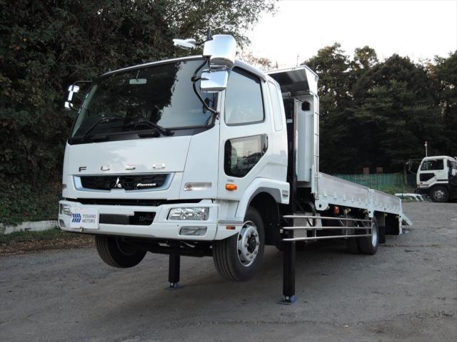 三菱 ファイター 中型/増トン 車両重機運搬 セルフローダー 2KG-FK62FZ