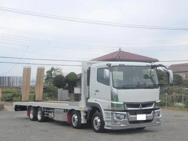 三菱 スーパーグレート 大型 車両重機運搬 ラジコン ウインチの中古トラック画像2