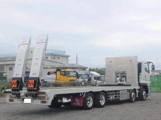 三菱 スーパーグレート 大型 車両重機運搬 ラジコン ウインチの中古トラック画像3