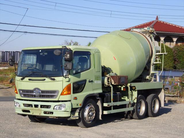 日野 レンジャー 中型/増トン ミキサー・ポンプ ミキサー車 ADG-GK8JKWA