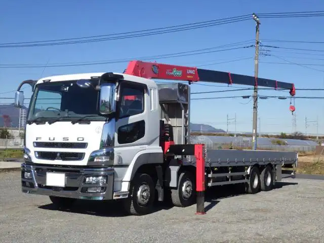 三菱 スーパーグレート 大型 クレーン付 エアサス 5段 の中古トラック【車両No.119269】