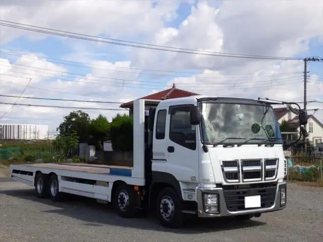 いすゞ ギガ 大型 車両重機運搬 ラジコン ウインチの中古トラック画像2