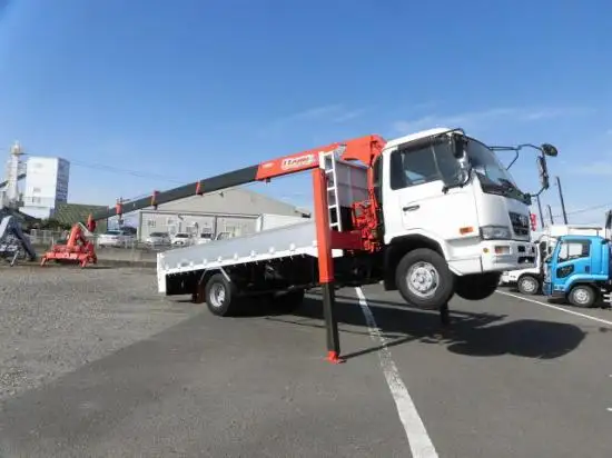 日産UD コンドル 中型/増トン 車両重機運搬 5段クレーン ラジコンの中古トラック画像10