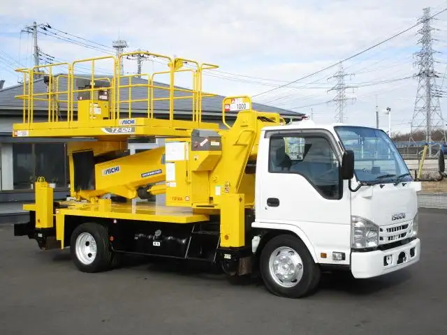 いすゞ エルフ 小型 高所・建柱車 高所作業車 TKG-NKR85YNの中古トラック画像2