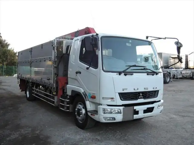 三菱 ファイター 中型/増トン クレーン付 アルミブロック 4段の中古トラック画像2