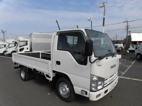 いすゞ エルフ 小型 平ボディ 床鉄板 BKG-NJR85Aの中古トラック画像2