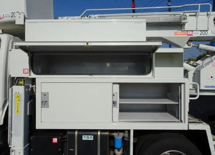 日野 デュトロ 小型 高所・建柱車 高所作業車 電工仕様の中古トラック画像8
