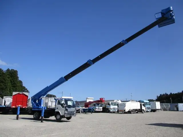 いすゞ エルフ 小型 高所・建柱車 高所作業車 PB-NKR81Nの中古トラック画像5