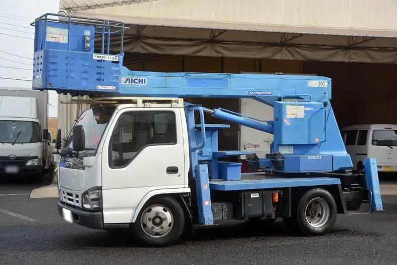 いすゞ エルフ 小型 高所・建柱車 高所作業車 PB-NKR81N の中古トラック【車両No.119921】