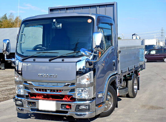 いすゞ エルフ 小型 平ボディ 10尺 TRG-NMR85AN