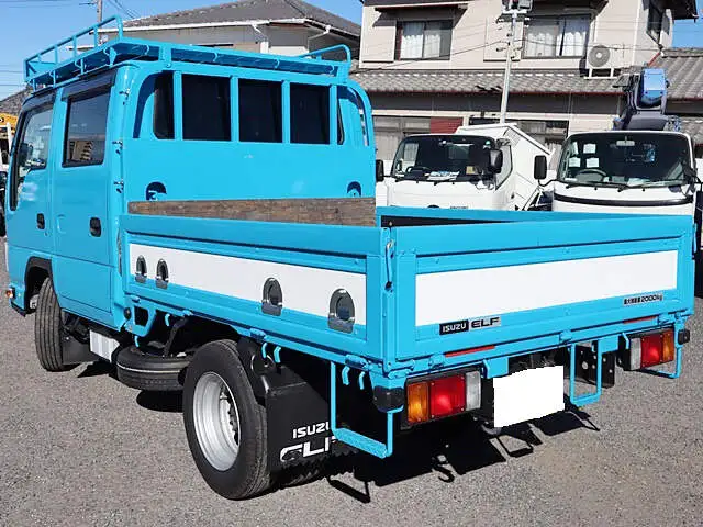 いすゞ エルフ 小型 平ボディ Wキャブ 2RG-NJR88Aの中古トラック画像4