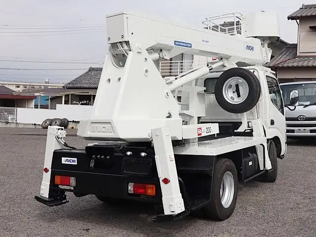 日野 デュトロ 小型 高所・建柱車 高所作業車 PB-XZU301Eの中古トラック画像4