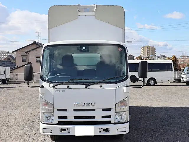 いすゞ エルフ 小型 ウイング 幌ウイング パワーゲートの中古トラック画像2