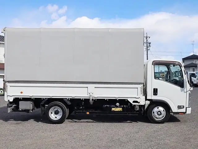 いすゞ エルフ 小型 ウイング 幌ウイング パワーゲートの中古トラック画像3