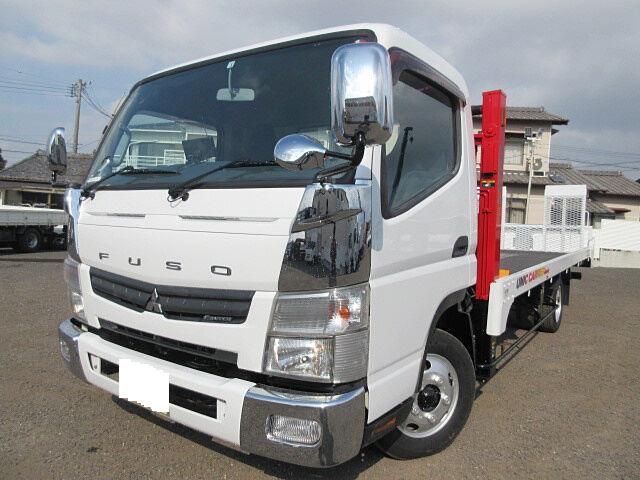 三菱 キャンター 小型 車両重機運搬 セルフローダー TKG-FEB50