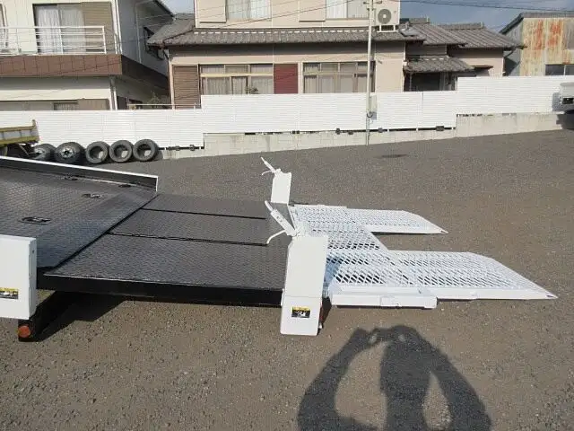 三菱 キャンター 小型 車両重機運搬 ラジコン ウインチの中古トラック画像6