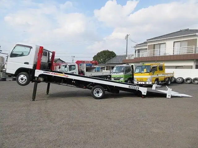 三菱 キャンター 小型 車両重機運搬 ラジコン ウインチの中古トラック画像7