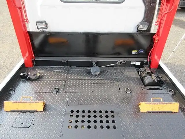 三菱 キャンター 小型 車両重機運搬 ラジコン ウインチの中古トラック画像8