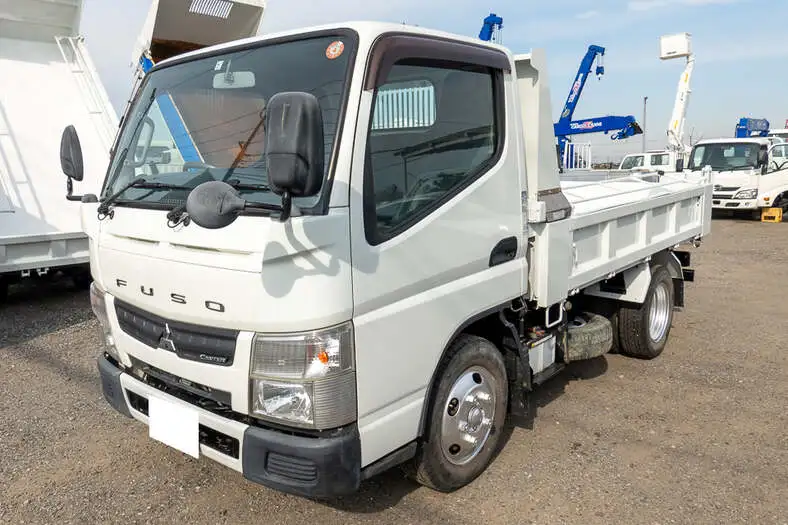 三菱 キャンター 小型 ダンプ 強化 TKG-FBA60の中古トラック画像1