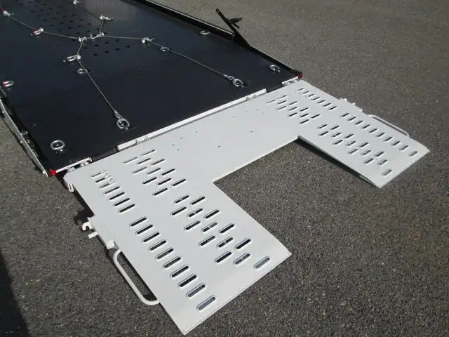 三菱 キャンター 小型 車両重機運搬 ラジコン ウインチの中古トラック画像10