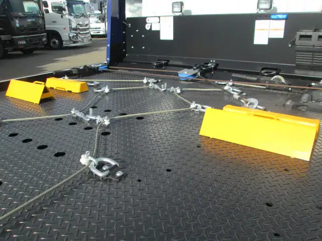 三菱 キャンター 小型 車両重機運搬 ラジコン ウインチの中古トラック画像9