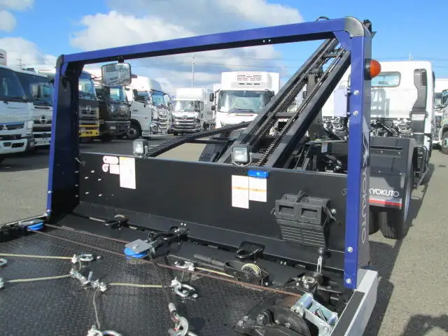 三菱 キャンター 小型 車両重機運搬 ラジコン ウインチの中古トラック画像11