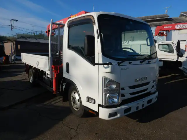 いすゞ エルフ 小型 クレーン付 4段 ラジコンの中古トラック画像2