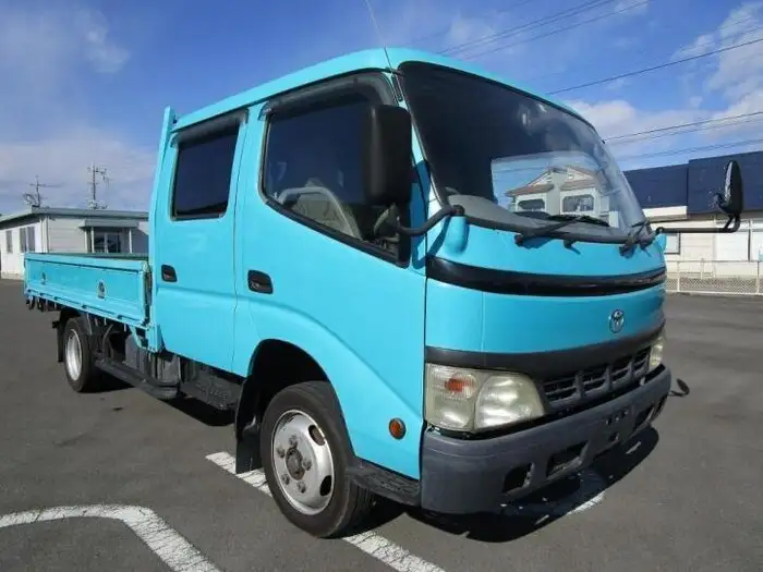 トヨタ トヨエース 小型 平ボディ Wキャブ PB-XZU411の中古トラック画像2