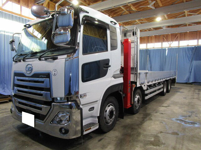 日産UD クオン 大型 車両重機運搬 2PG-CG5CL