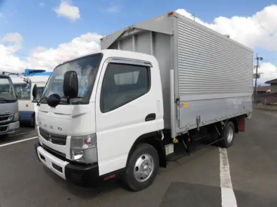 三菱 キャンター 小型 ウイング SKG-FEB50 H24の中古トラック画像1