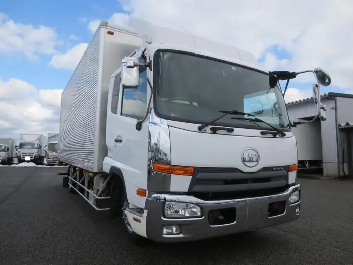 日産UD コンドル 中型/増トン アルミバン パワーゲート ベッドの中古トラック画像2
