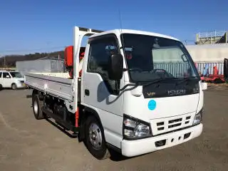 いすゞ エルフ 小型 クレーン付 床鉄板 4段の中古トラック画像4