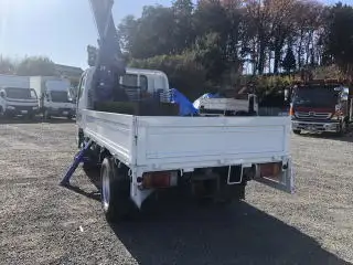 いすゞ エルフ 小型 クレーン付 横置簡易クレーン 床鉄板の中古トラック画像4