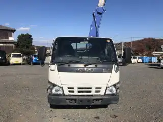 いすゞ エルフ 小型 クレーン付 横置簡易クレーン 床鉄板の中古トラック画像10