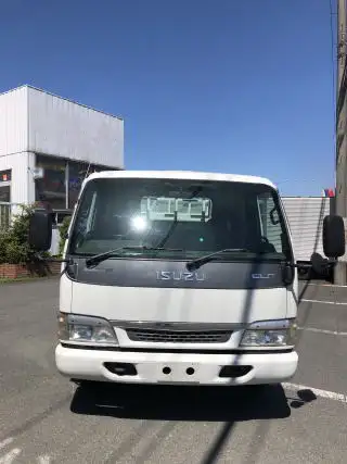 いすゞ エルフ 小型 平ボディ パワーゲート 床鉄板の中古トラック画像2