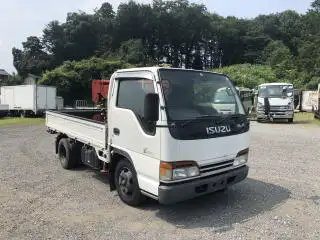 いすゞ エルフ 小型 クレーン付 横置簡易クレーン 床鉄板の中古トラック画像10