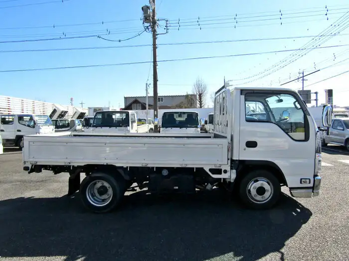 いすゞ エルフ 小型 平ボディ 床鉄板 TRG-NJR85Aの中古トラック画像2