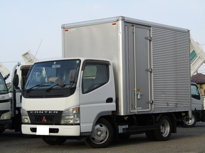 三菱 キャンター 小型 アルミバン 10尺 PA-FE70BB