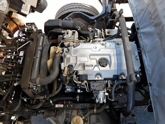 三菱 キャンター 小型 平ボディ 幌 PA-FE82DEの中古トラック画像19