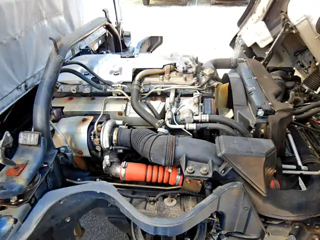 三菱 キャンター 小型 平ボディ 幌 PA-FE82DEの中古トラック画像18