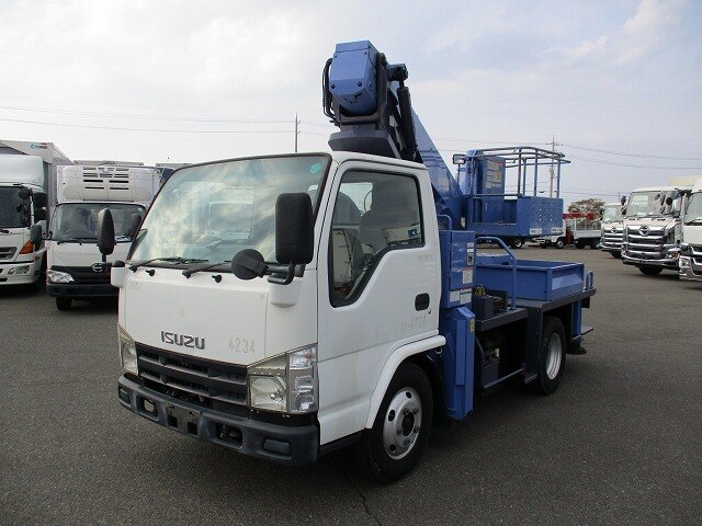 いすゞ エルフ 小型 高所・建柱車 高所作業車 BDG-NKR85N