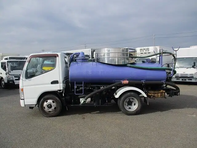 三菱 キャンター 小型 タンク車 バキューム KK-FE73EBの中古トラック画像4